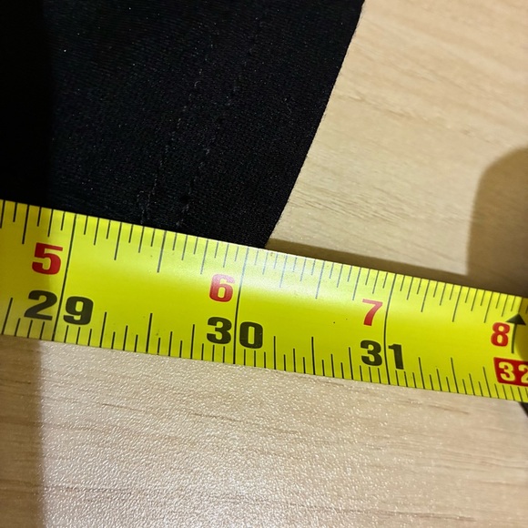 Coco + Carmen Weekend Leggings Brushed Black Plus Size 2X Minimalist Athleisure - Picture 5 of 7